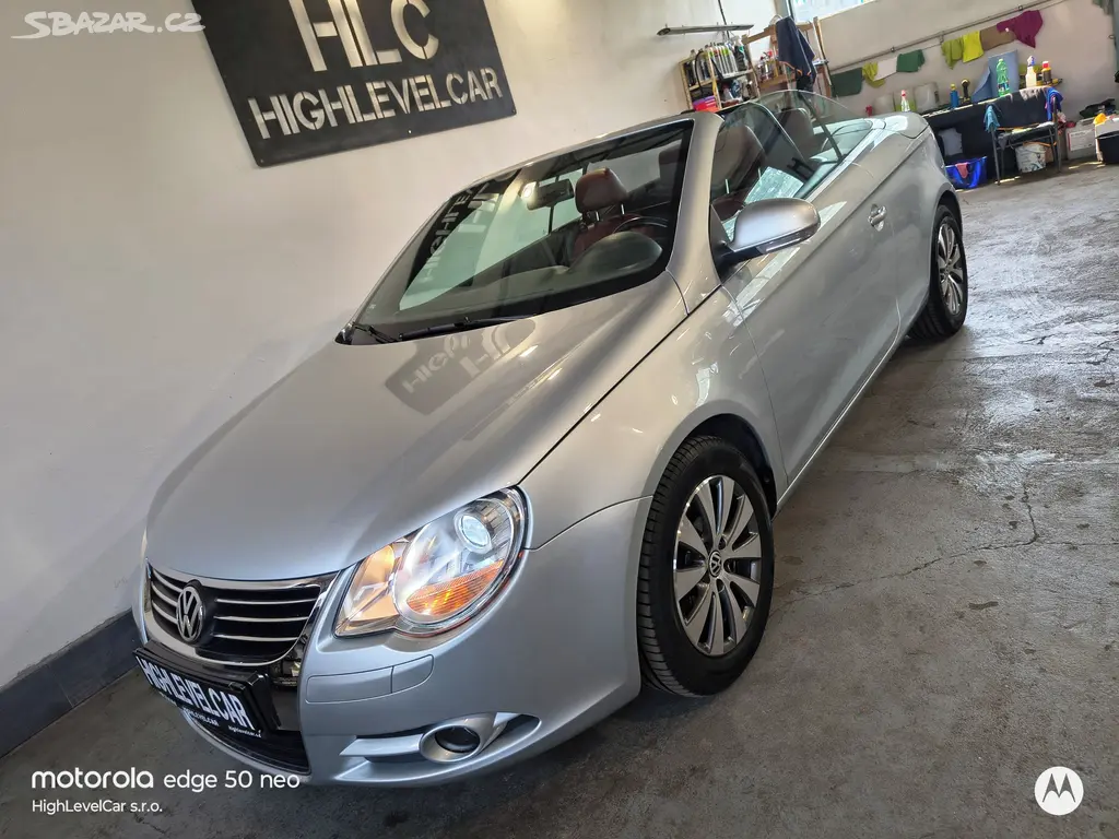 VW EOS 1.4TSi 90kW kabriolet/pěkný stav